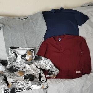 Old Navy Active Gray and White Jacket